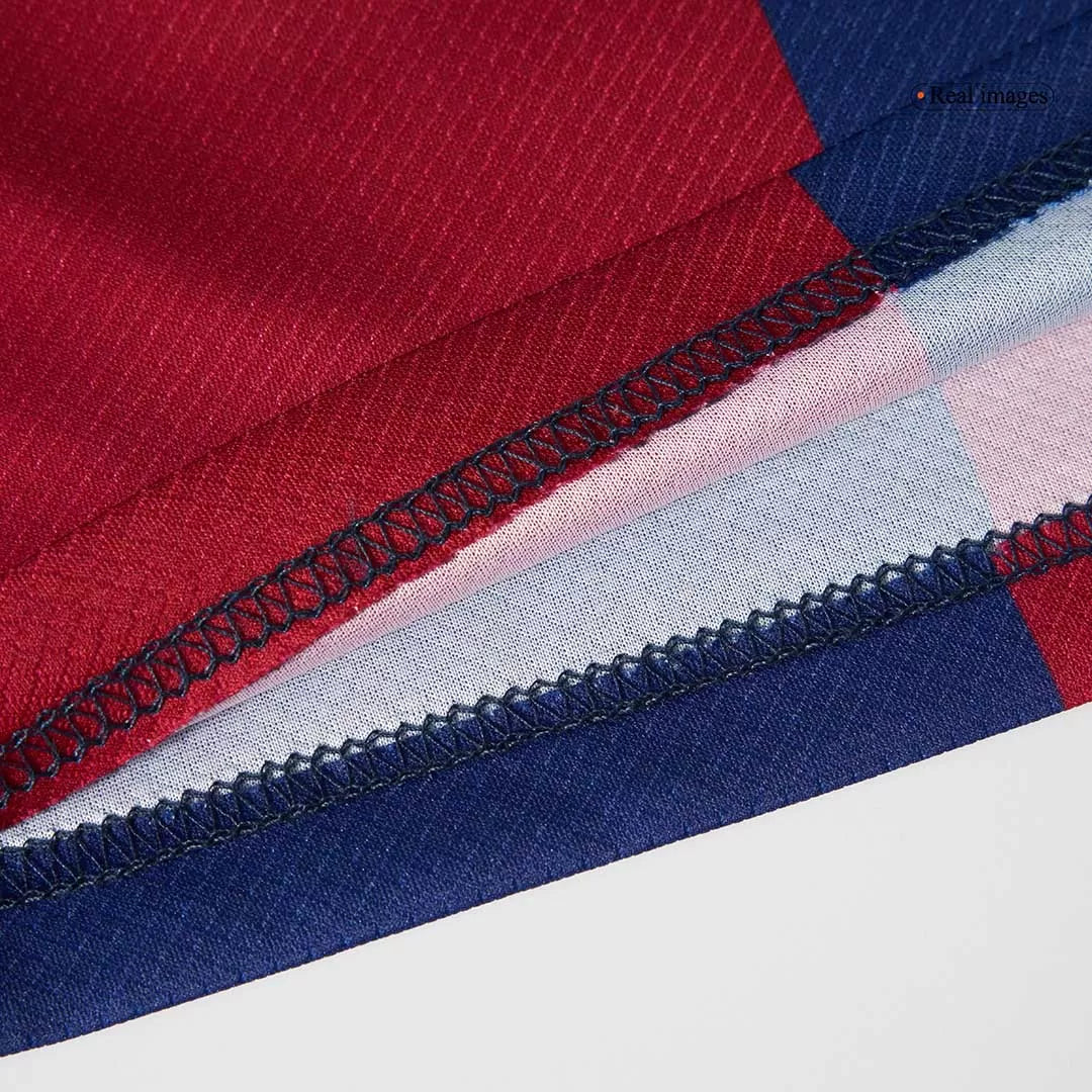 Kids Barcelona Custom Home Soccer Kits 2024/25 COLDPLAY