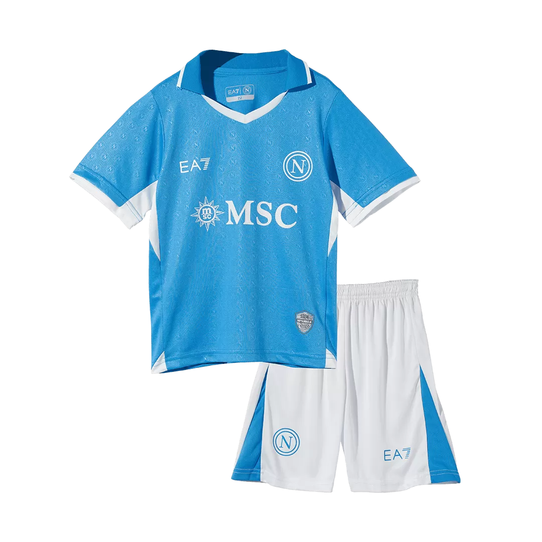 Kids Napoli Home Soccer Kits 2024/25