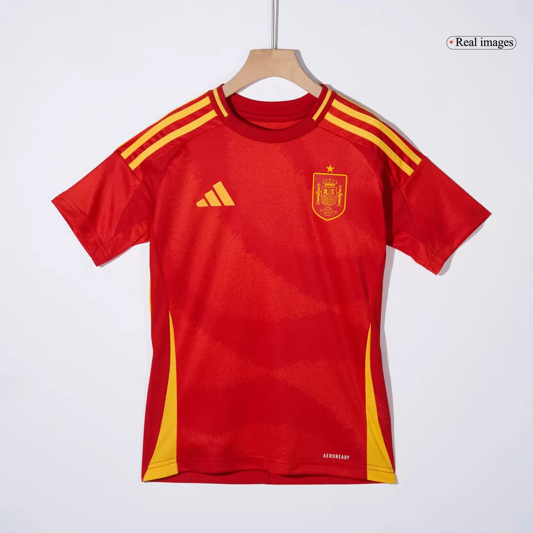 Kids Spain Custom Home Full Soccer Kits
2024