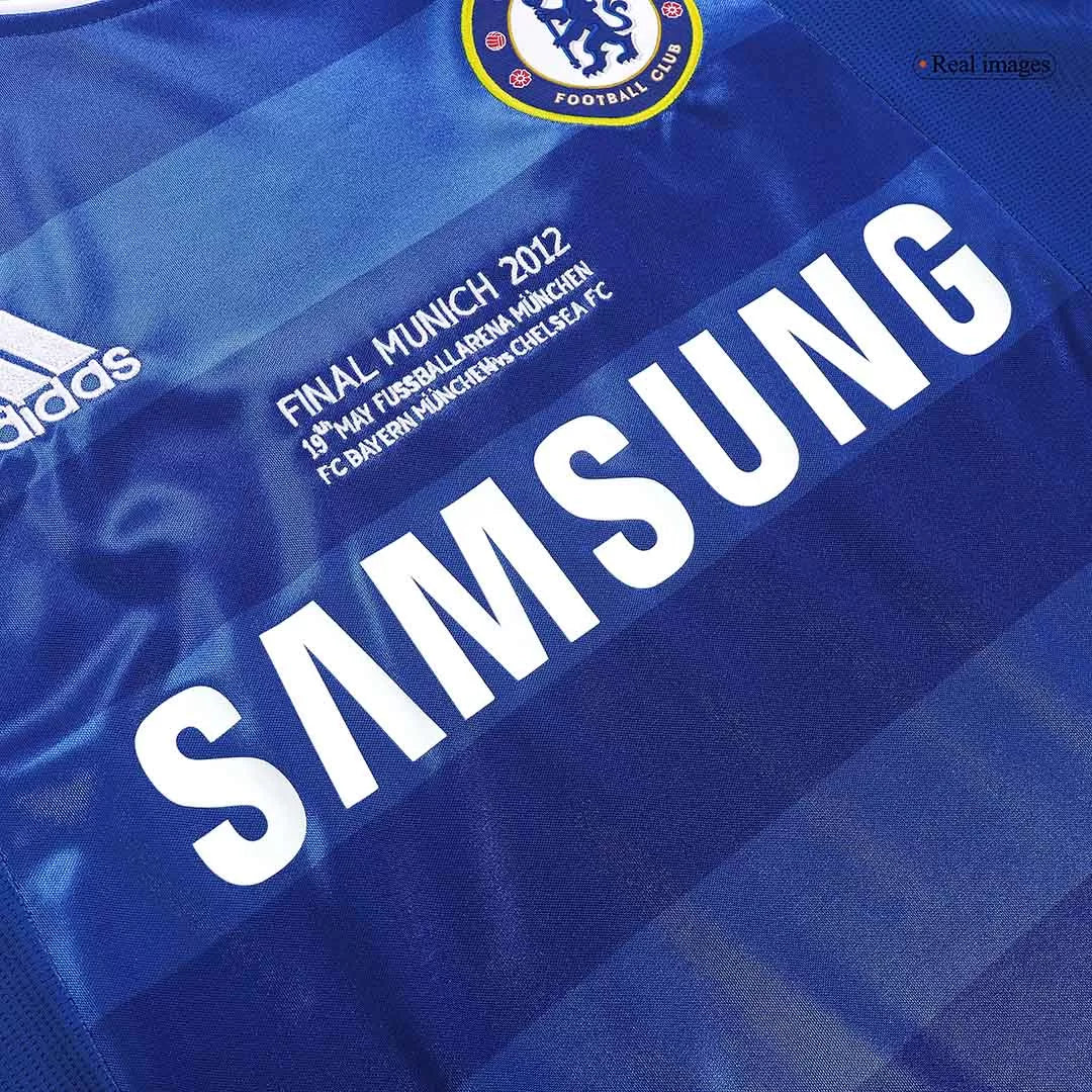 Chelsea Retro Jersey Home Soccer Shirt 2011/12 -UCL