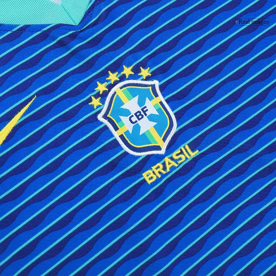 Kids Brazil Custom Away Full Soccer Kits
2024