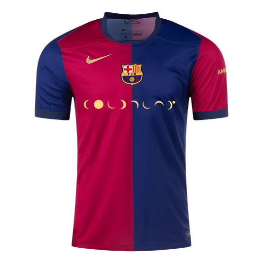 Barcelona Jersey Custom Soccer Jersey Home 2024/25 COLDPLAY