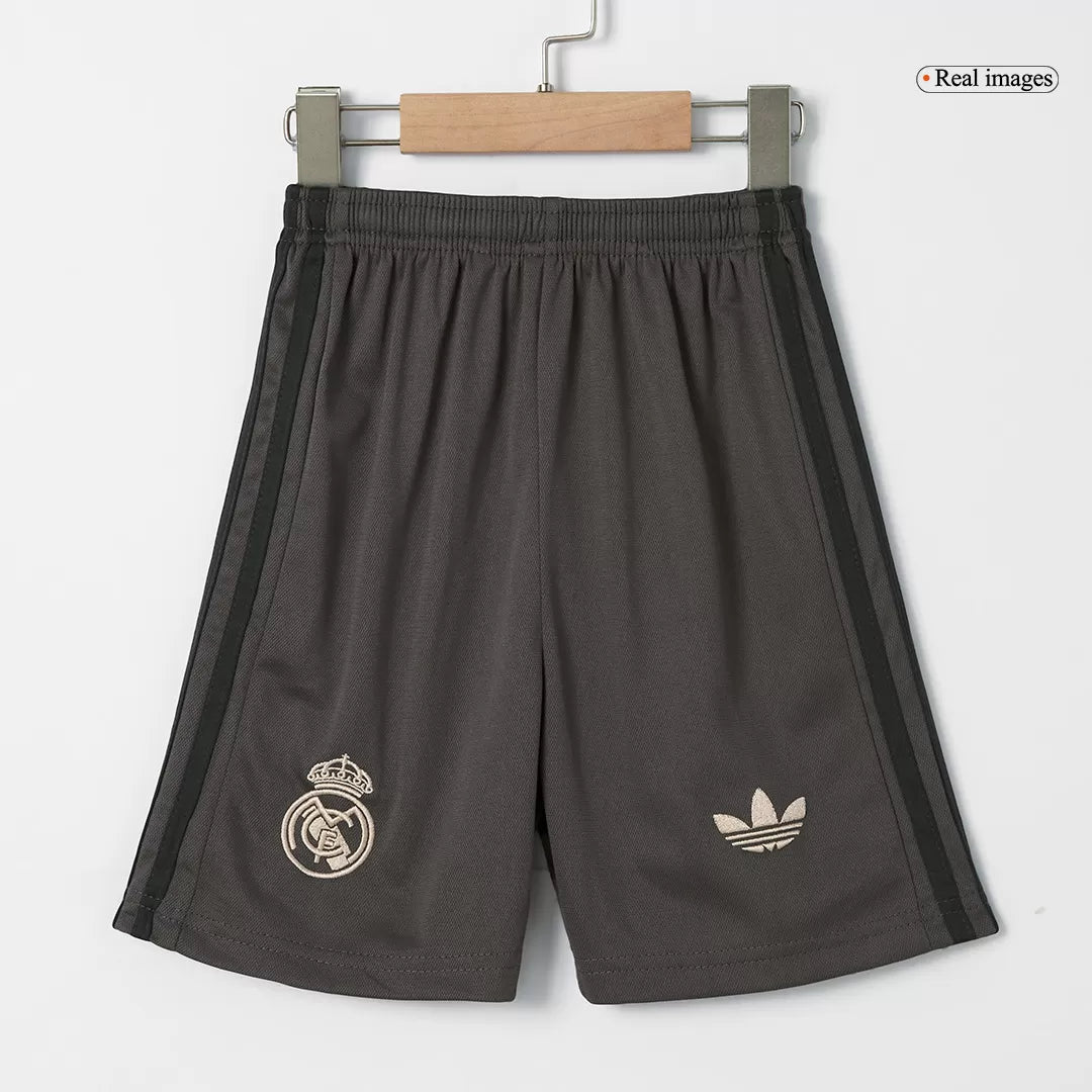 Kids Real Madrid Custom Third Away Full Soccer Kits
2024/25
