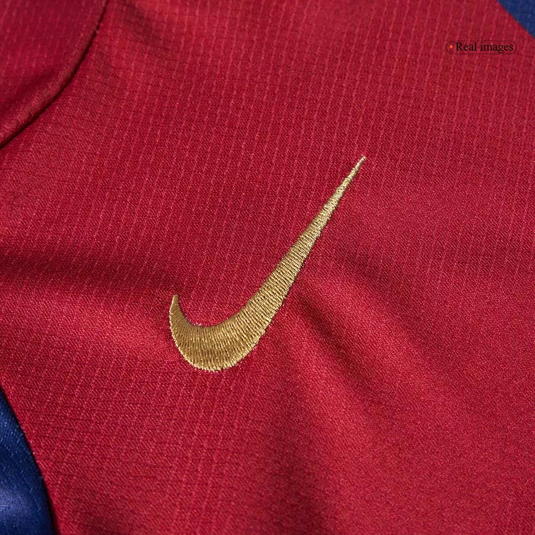 Kids Barcelona Custom Home Soccer Kits 2024/25 COLDPLAY