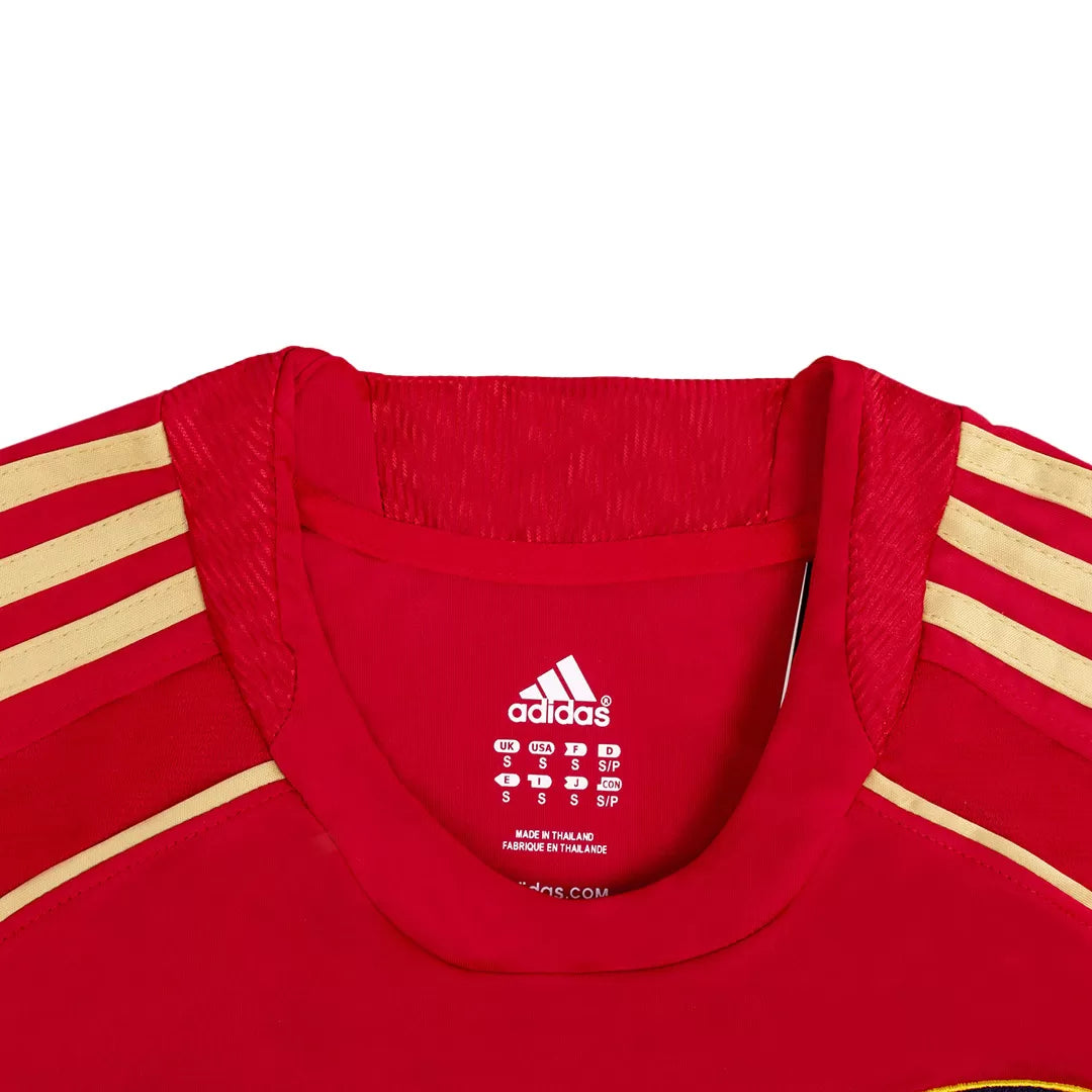 Spain Retro Jersey Home Soccer Shirt 2008