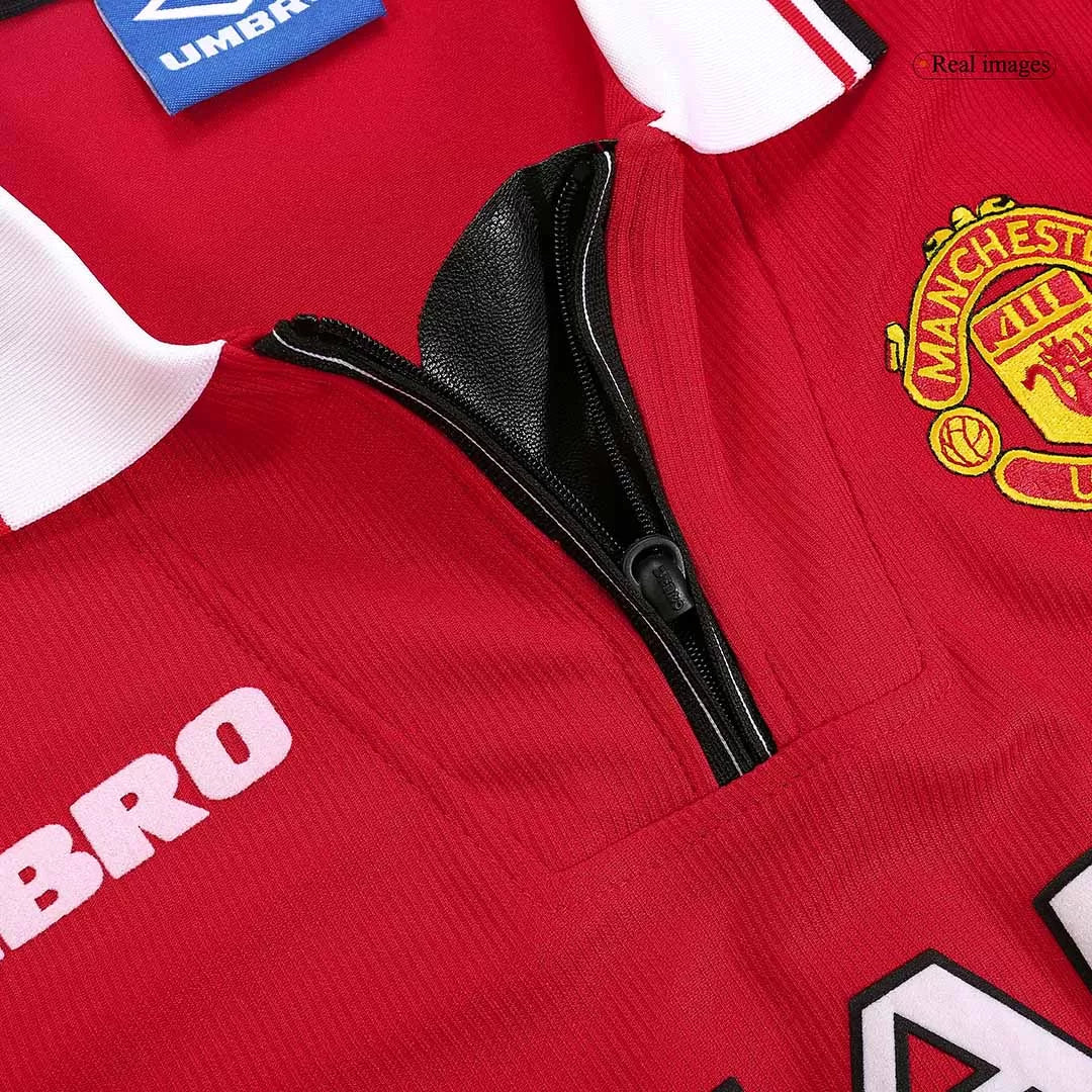 Manchester United Jersey Custom Home Soccer Jersey 98/00