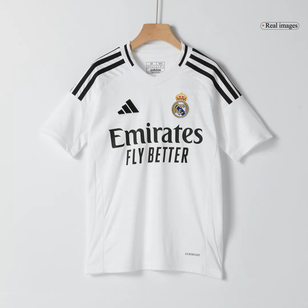 Kids Real Madrid Custom Home Soccer Kits 2024/25