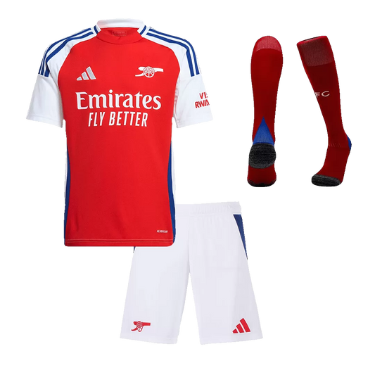 Kids Arsenal Custom Home Full Soccer Kits
2024/25