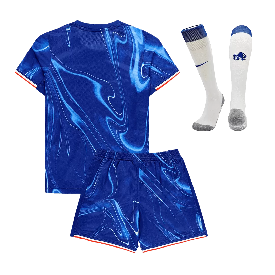 Kids Chelsea Custom Home Full Soccer Kits
2024/25