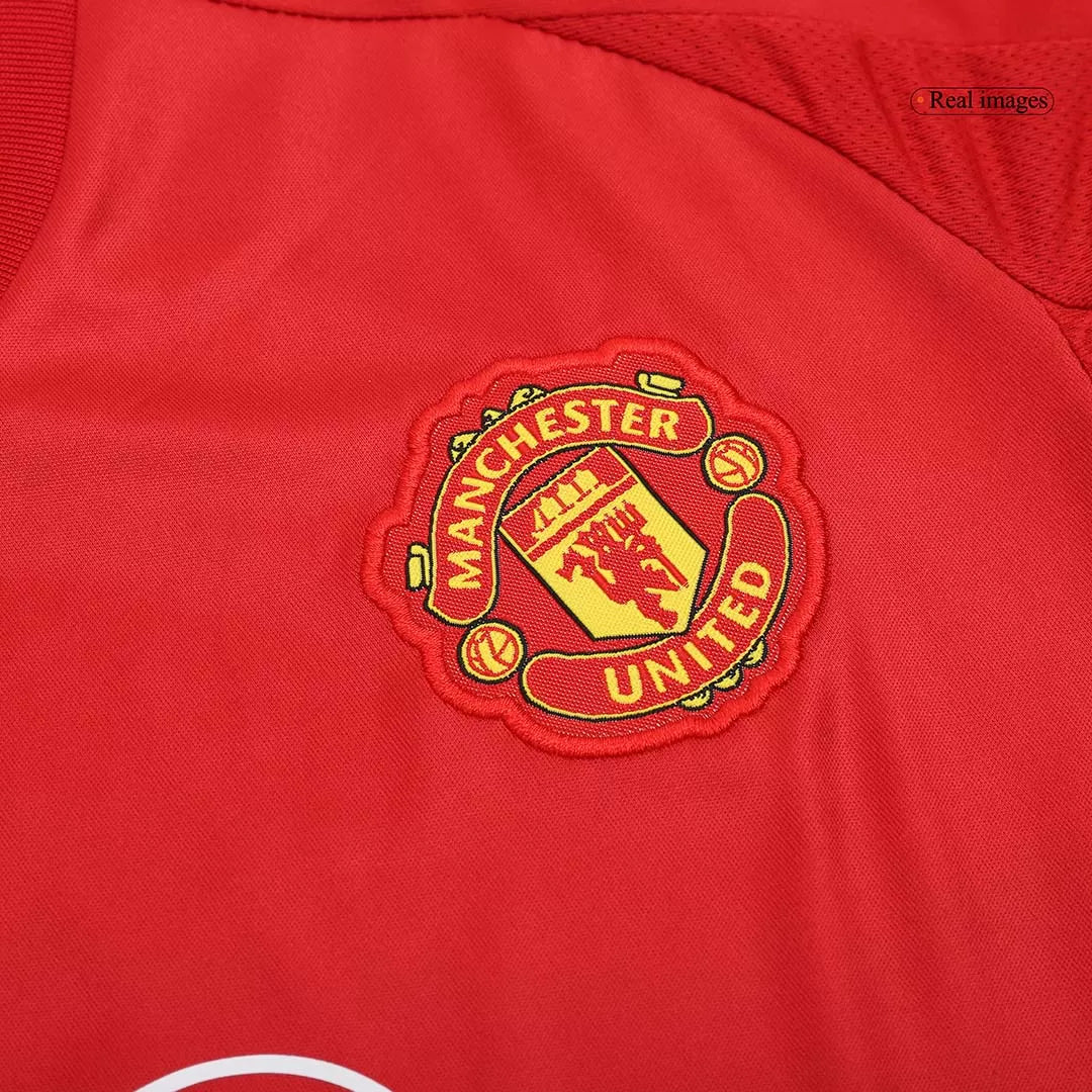 Kids Manchester United Custom Home Soccer Kits 2024/25