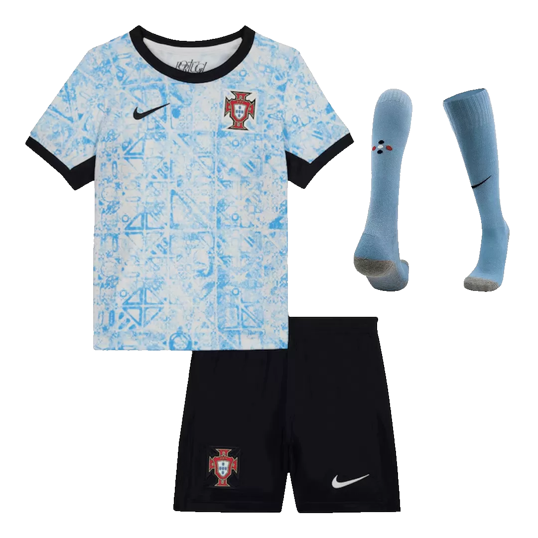Kids Portugal Custom Away Full Soccer Kits
2024