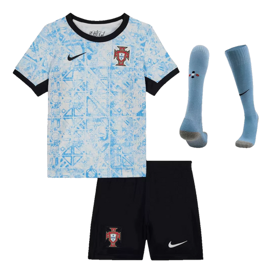 Kids Portugal Custom Away Full Soccer Kits
2024