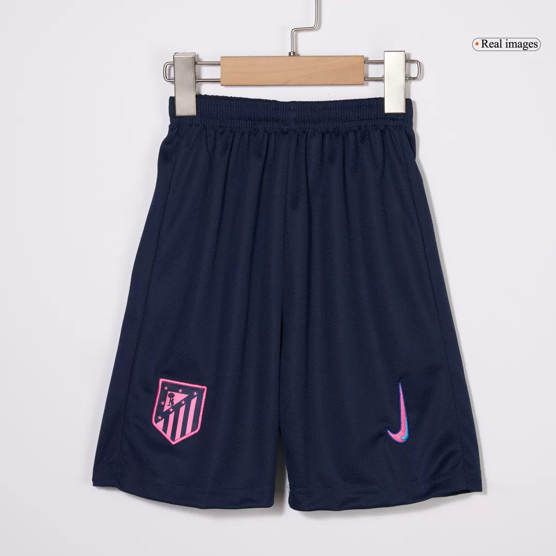 Kids Atletico Madrid Custom Third Away Full Soccer Kits
2024/25