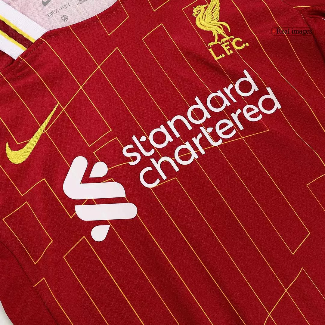 Kids Liverpool Home Soccer Kits 2024/25