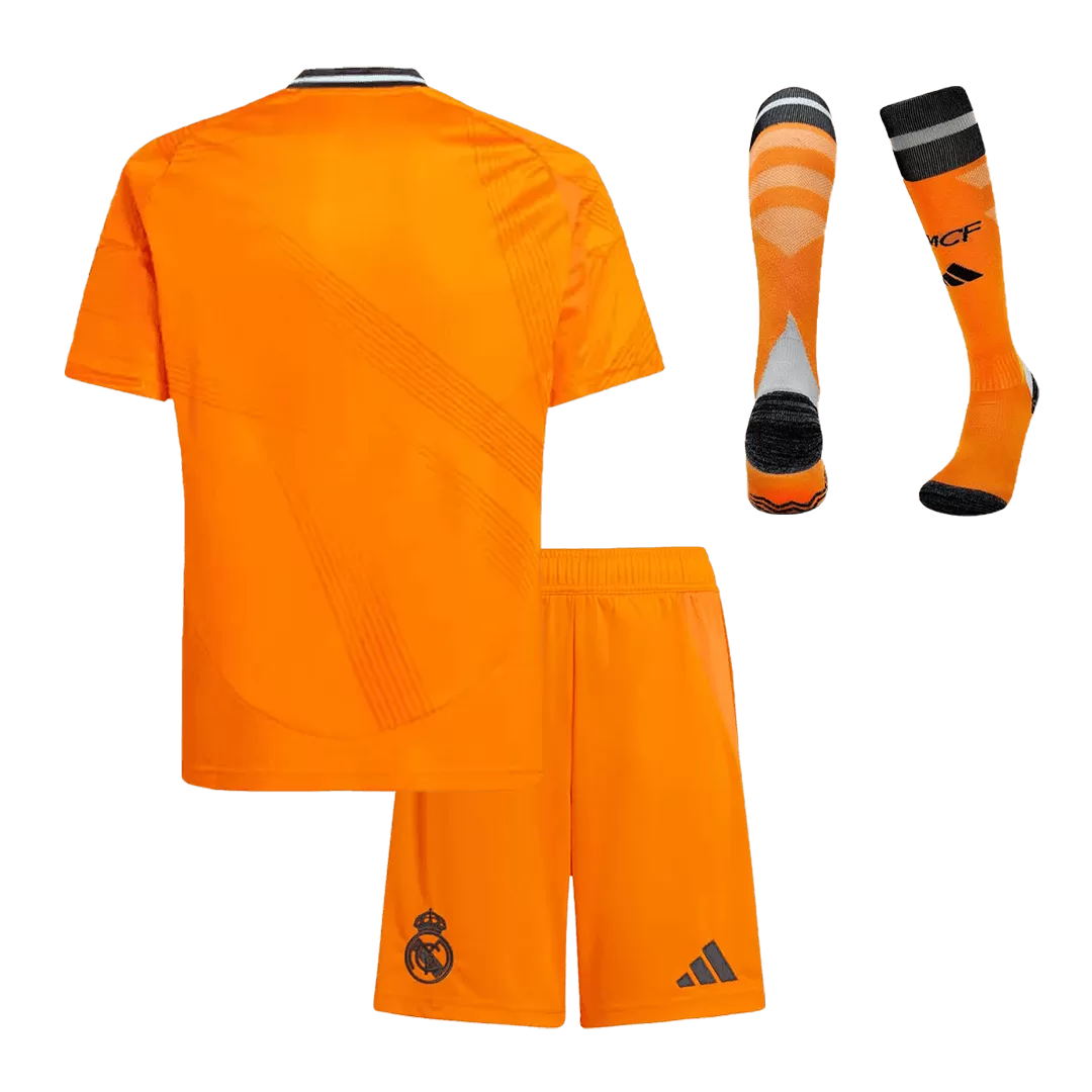 Kids Real Madrid Custom Away Full Soccer Kits
2024/25