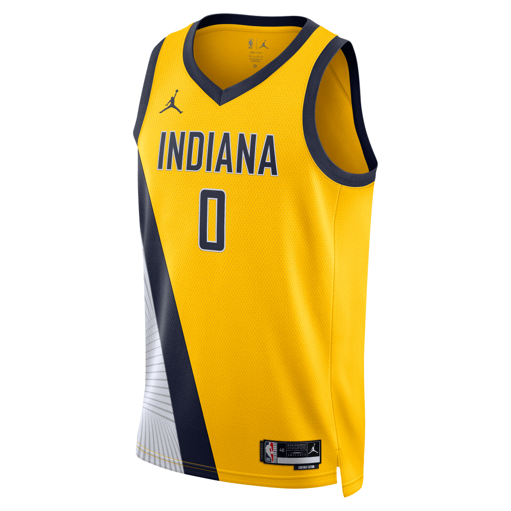 Tyrese Haliburton Indiana Pacers Jordan Statement Edition NBA Jersey