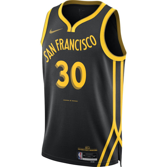 NBA Stephen Curry Golden State Warriors Jersey Nike City Edition