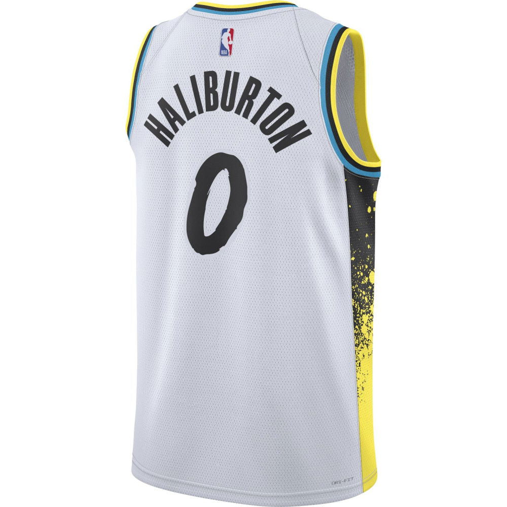 NBA Tyrese Haliburton Indiana Pacers Nike 2024/25 City Edition Swingman Jersey