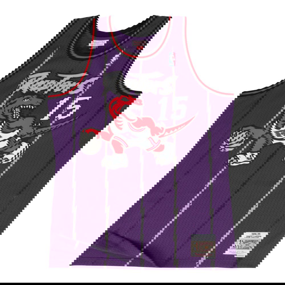 Vince Carter Toronto Raptors 1998-99 Swingman Mitchell&Ness Purple NBA Jersey