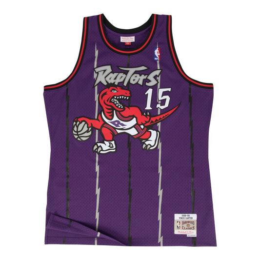 Vince Carter Toronto Raptors 1998-99 Swingman Mitchell&Ness Purple NBA Jersey