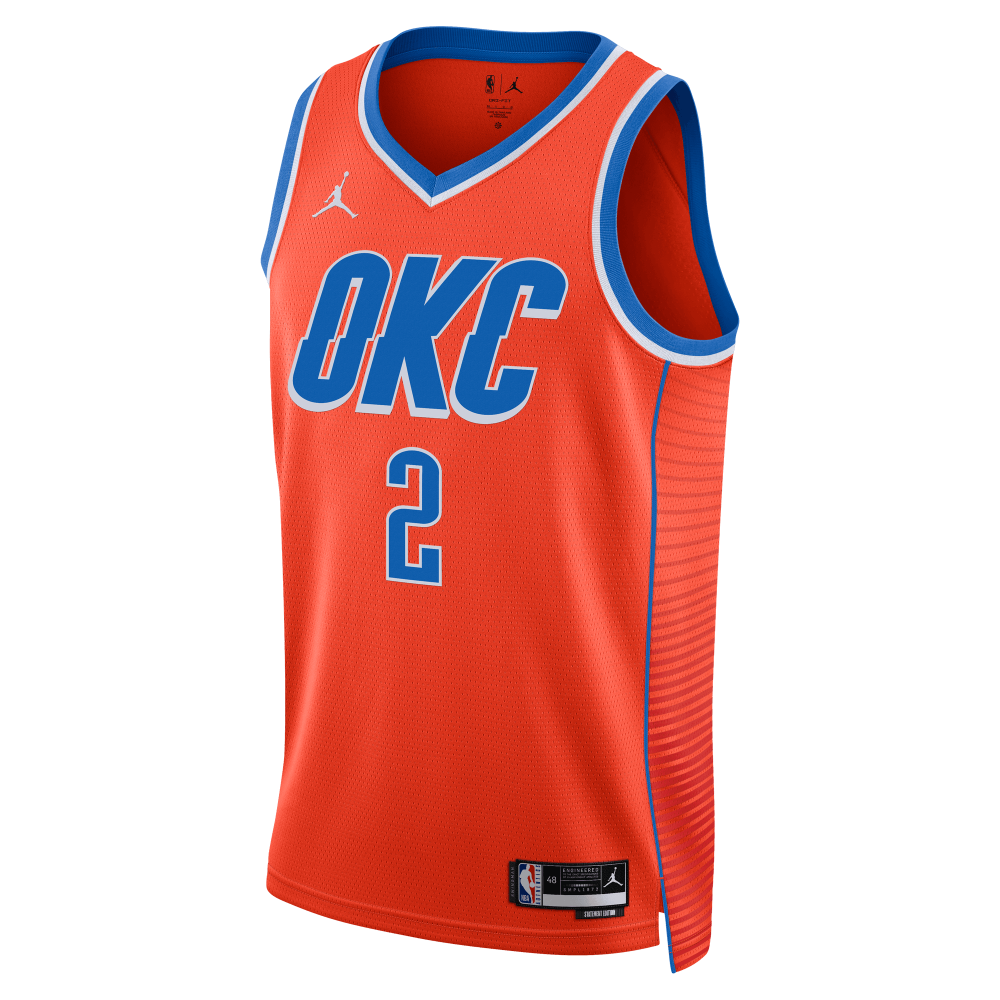 NBA Shai Gilgeous Alexander Oklahoma City Thunder Jordan Statement Edition Jersey